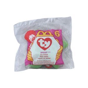 Mc Donald's Ty Teenie Beanie Babies Speedy the Turtle Sealed Pkg NEW